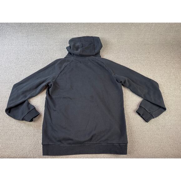 Jordan Hoodie Sweatshirt Jumping Man Black White Youth Medium - Picture 2 of 7